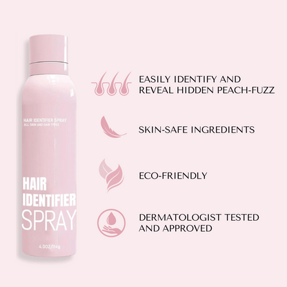 BelleGlow™ – Hair Identifier Spray & Dermaplaner Kit