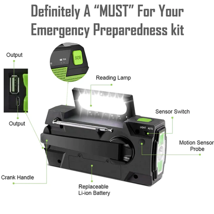 Emergency Solar Powered Radio